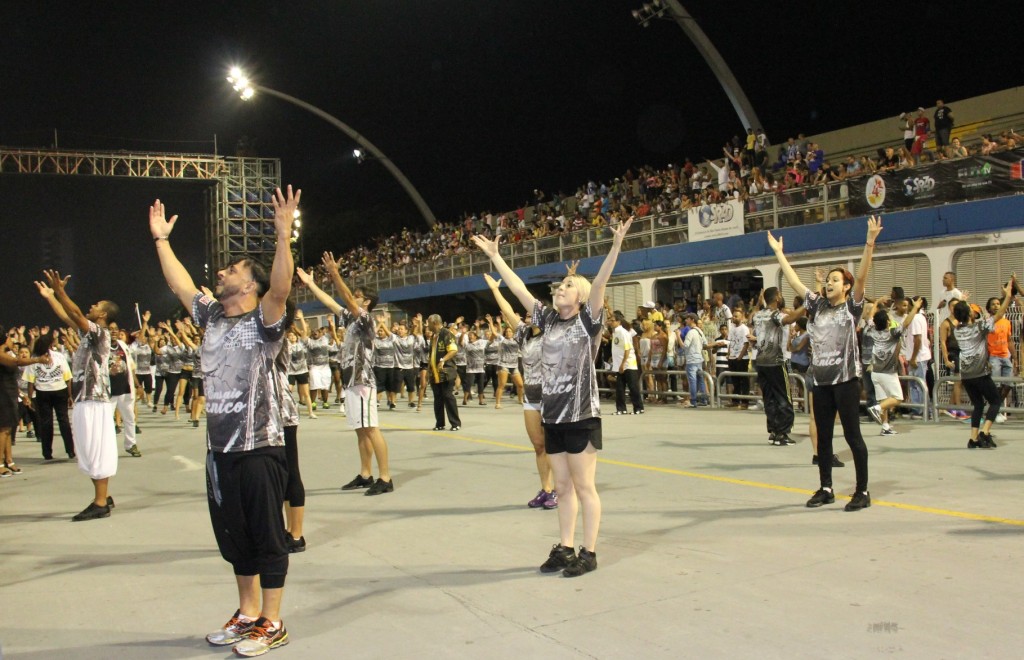 Ensaios técnicos estão levando de 15 a 20 mil pessoas ao Sambódromo do Anhembi. Foto: Marcelo Messina/ Liga SP.