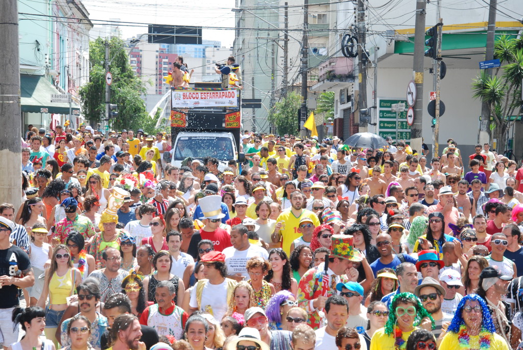Bloco Esfarrapado é um dos participantes do pré-Carnaval. Foto: Mônica Silveira/ SPTuris.