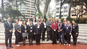 Delegação do Descubra São Paulo na Embaixada do Brasil no Peru. Foto: Divulgação. 
