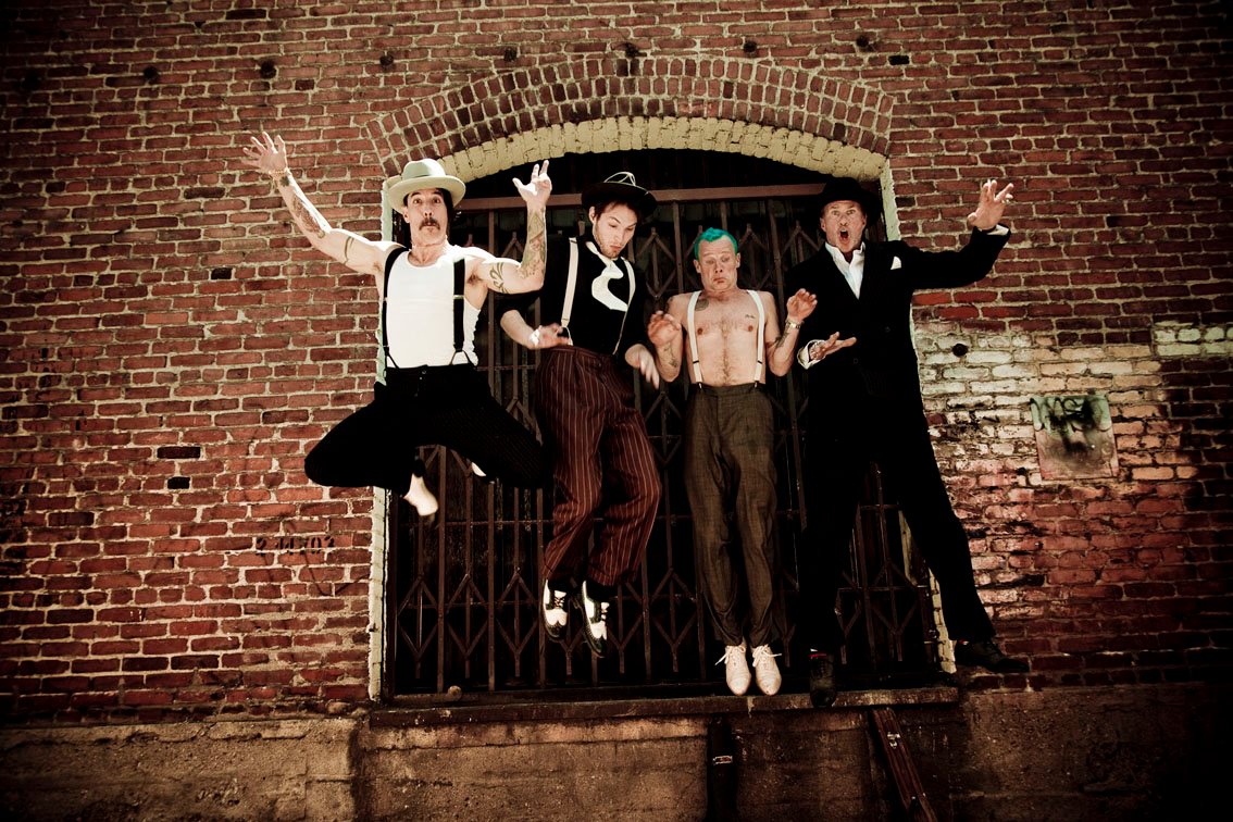 Banda Red Hot Chili Peppers. Foto: divulgação.